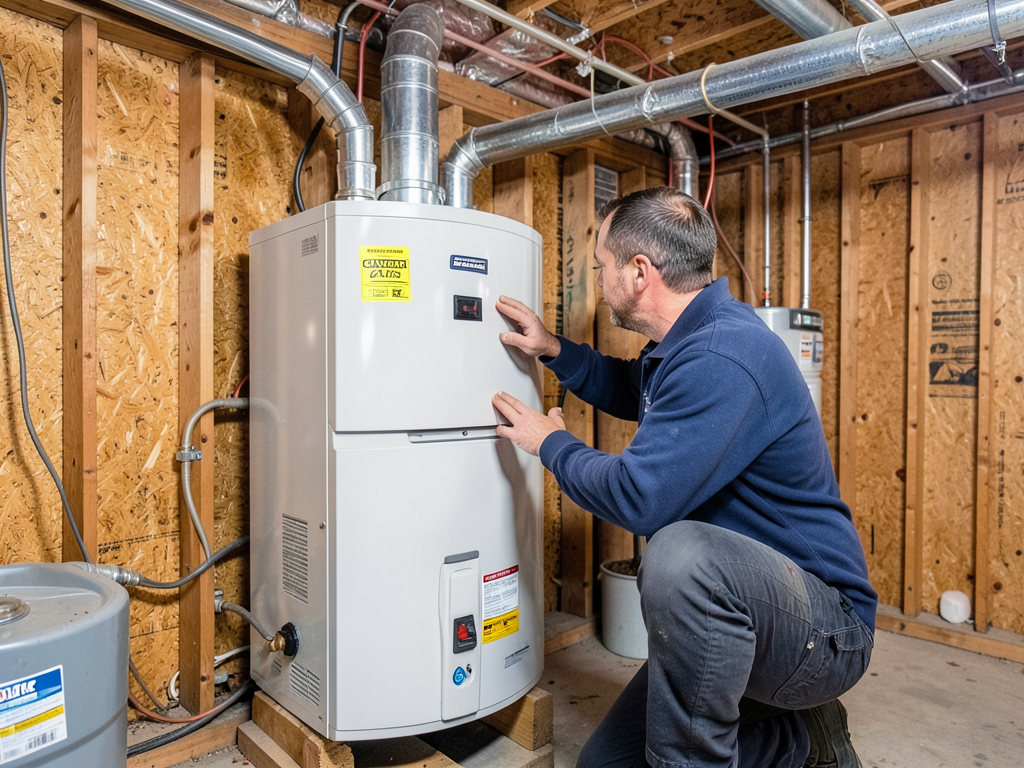 Deciding between a tankless water heater and a sta