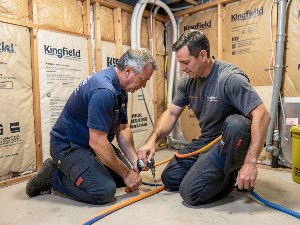 Stepping onto a warm floor this winter is radiant